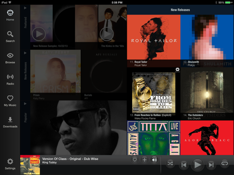 Napster screenshot 4