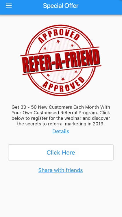 Refer A Friend