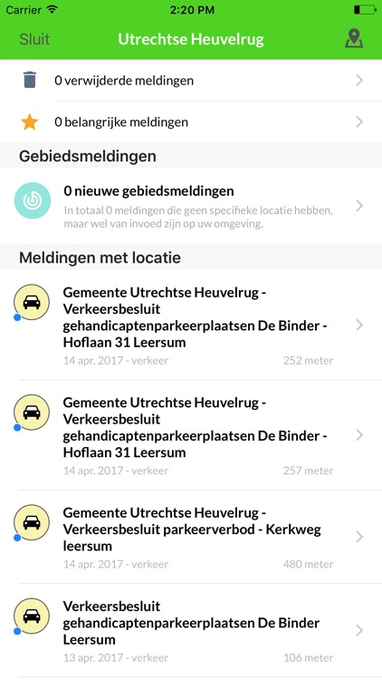 Utrechtse Heuvelrug - Om Alert