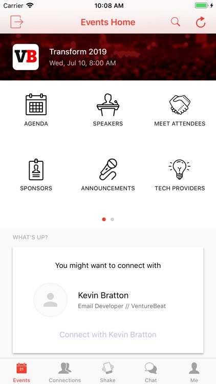 VentureBeat Event App