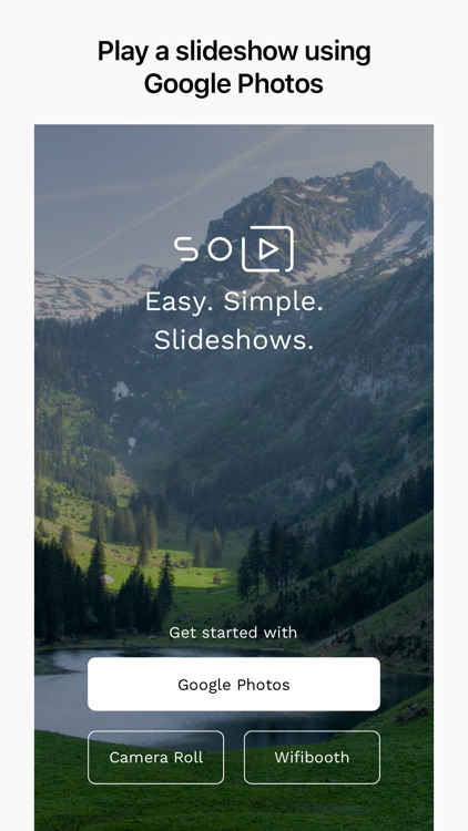 SoloSlides for Google Photos