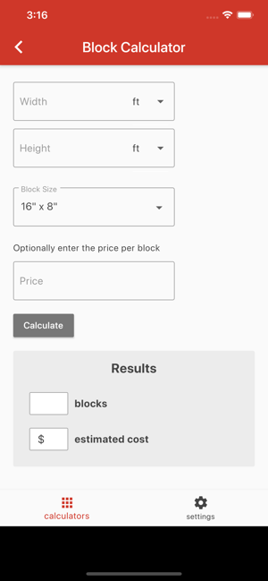 Block Calculator Plus