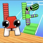 Alphabet Lore  Stair Race 3D