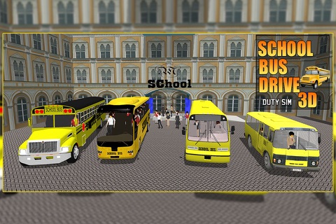 Schoolbus Driver Duty Sim 3d - náhled