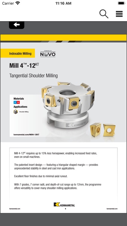 Kennametal Catalogs screenshot-3