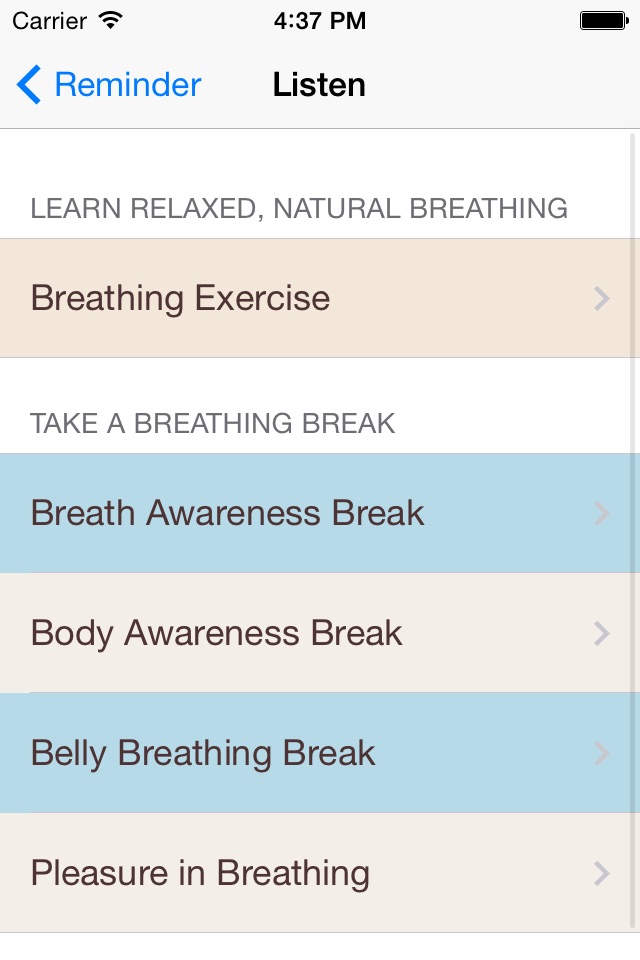 Breathe & Relax screenshot 3