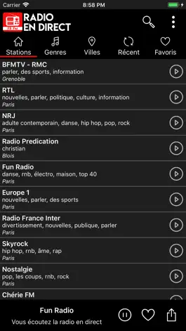Game screenshot Radio en direct France apk