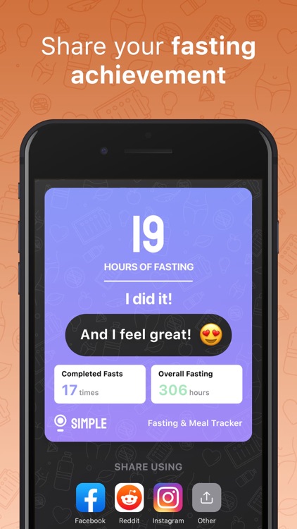 Simple: Fasting & Meal Tracker screenshot-9