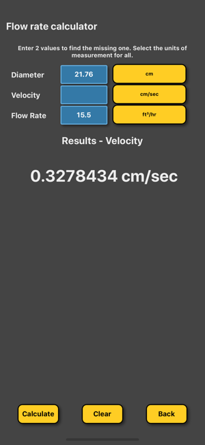 Flow rate diameter velocity(圖4)-速報App