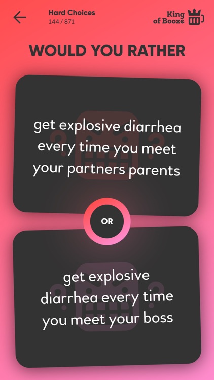 Would You Rather? Adult