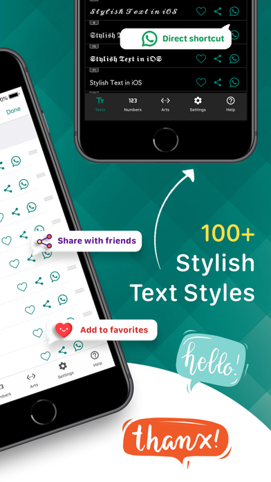 Stylish Text - Fonts Keyboard screenshot 2