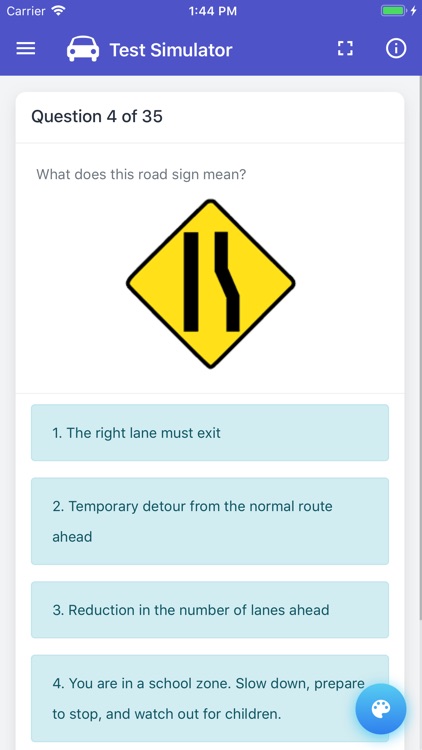 Oregon DMV Permit Test screenshot-4