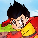 Superhero Jump Gem Adventure