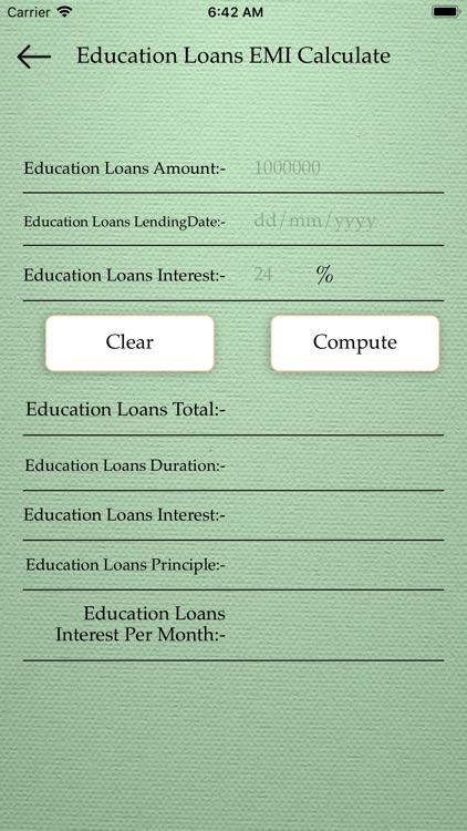 EMI Calculater Pro screenshot-5