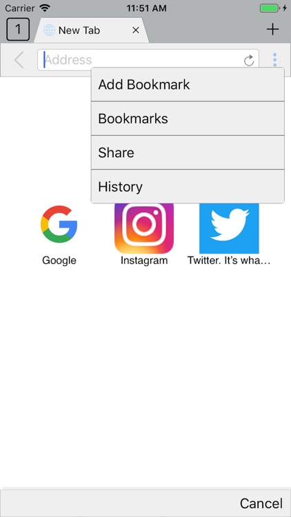 Prebrow - Private Browser
