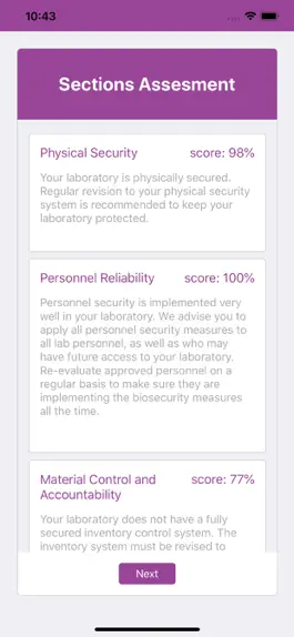 Game screenshot Biosecurity_Questionnaire apk