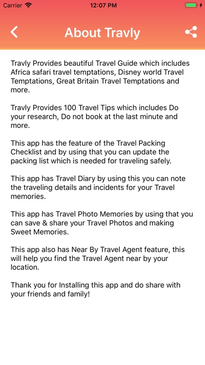 Travly: App for Travel Guide