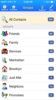 contacts list pro iphone screenshot 1