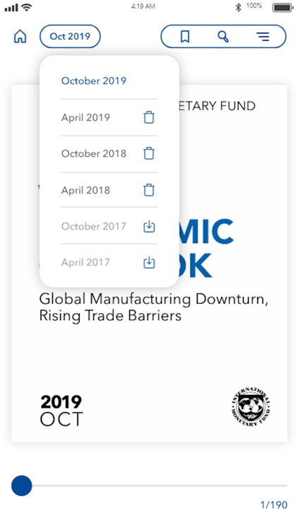 IMF Global Economic Reports