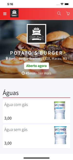 Potato's Burger