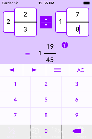 Fraction Help - náhled
