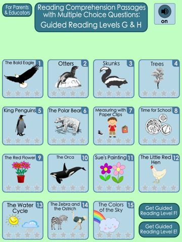 Guided Reading Levels G & H - náhled