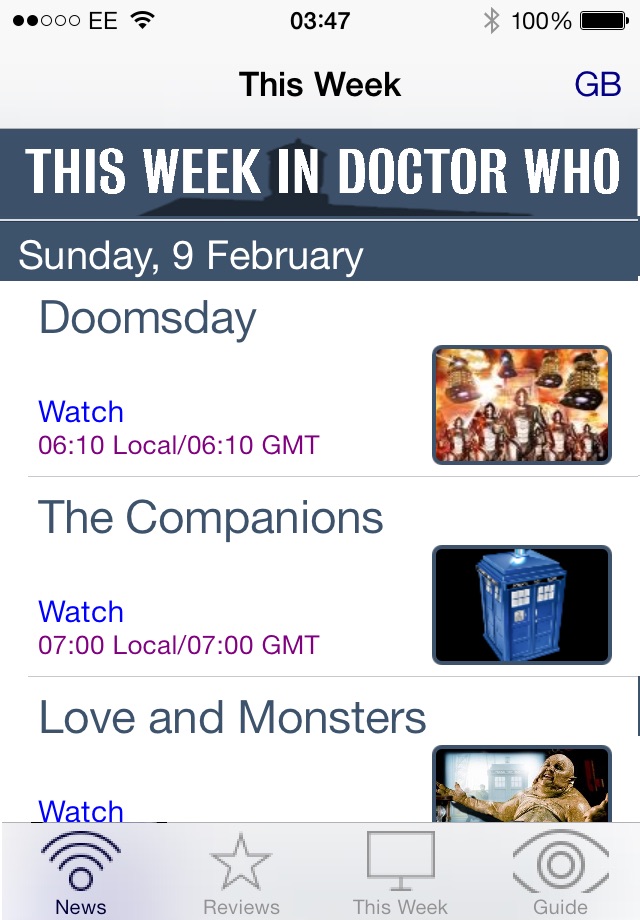NITAS - Doctor Who News screenshot 2