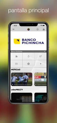 Screenshot 2 LigaPro Ecuador iphone