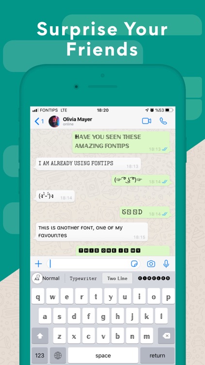 Fontips: Font & Emoji Keyboard