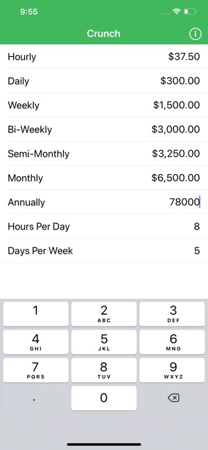 Crunch Salary/Wage Calculator(圖3)-速報App