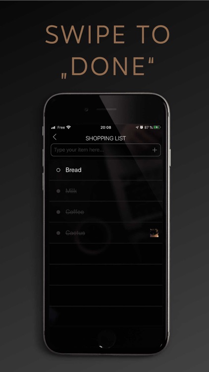 meslistes: a checklist app screenshot-7