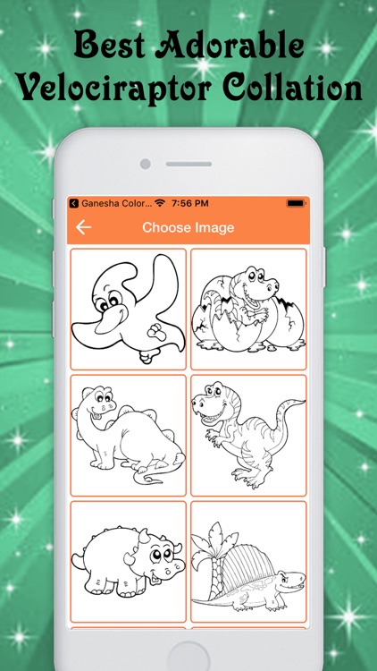 Velociraptor Coloring screenshot-3