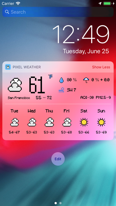 Pixel Weather - Forecast Screenshot 10