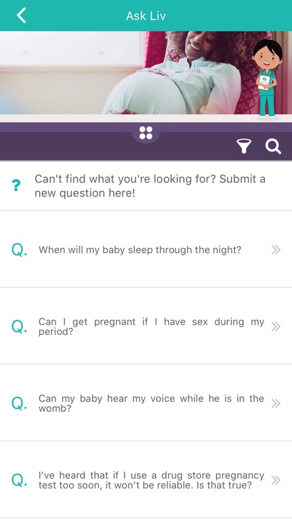 Liv – Pregnancy App screenshot-3