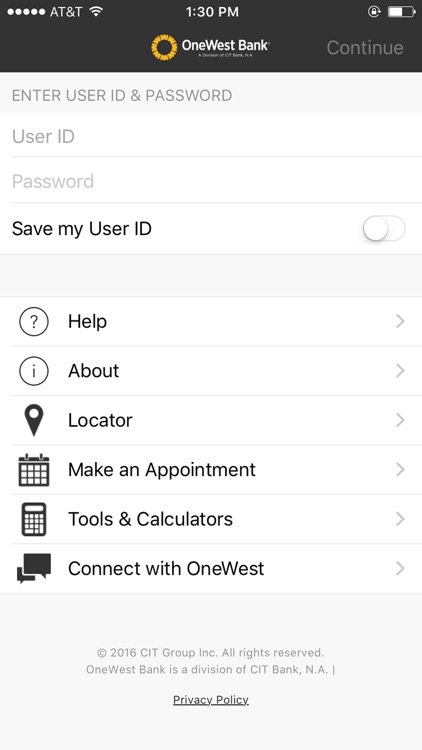 OneWest Mobile