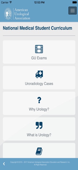 AUA Medical Student Curriculum(圖2)-速報App