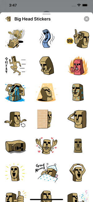 Big Head Stickers(圖2)-速報App