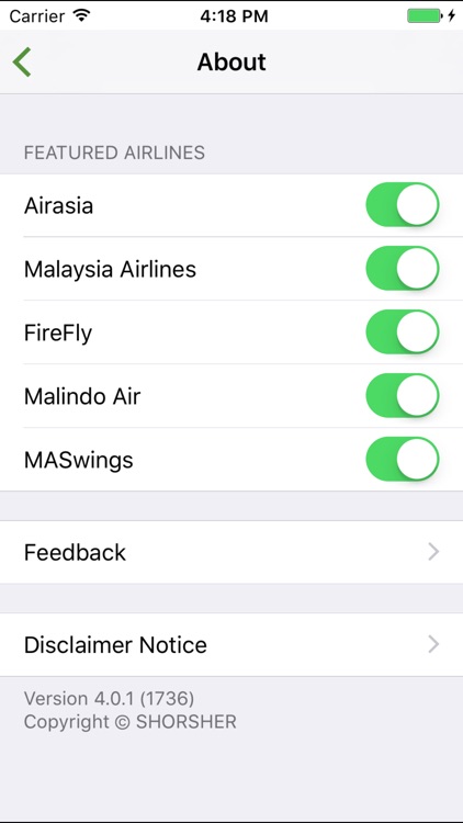 Malaysia Flight Lite screenshot-3