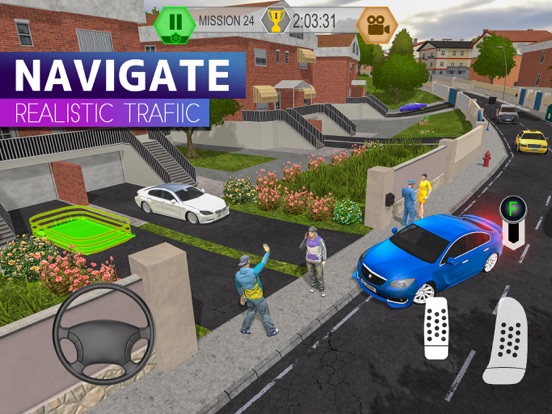 Car Caramba: Driving Simulator на iPad