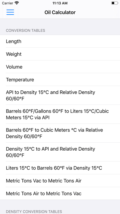 Saybolt Oil Calculator screenshot 4