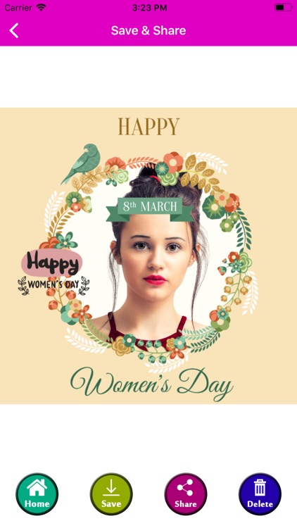 Women Day Photo Editor - Maker screenshot-8