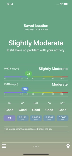 MiseNo - Air Quality Forecast(圖3)-速報App