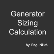 Generator Sizing Calculation
