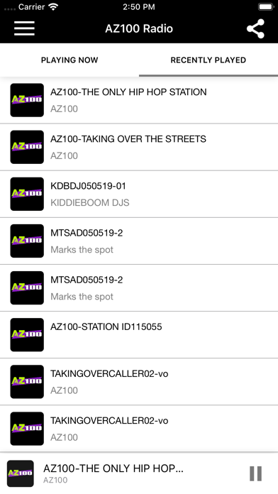 AZ100 Radio screenshot 2