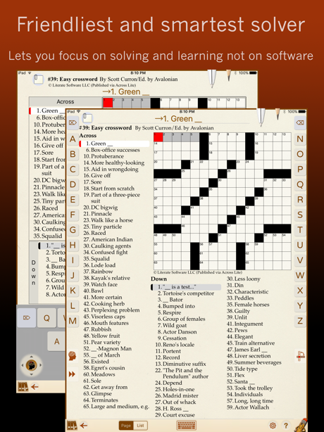 Cheats for Across Crossword Trainer