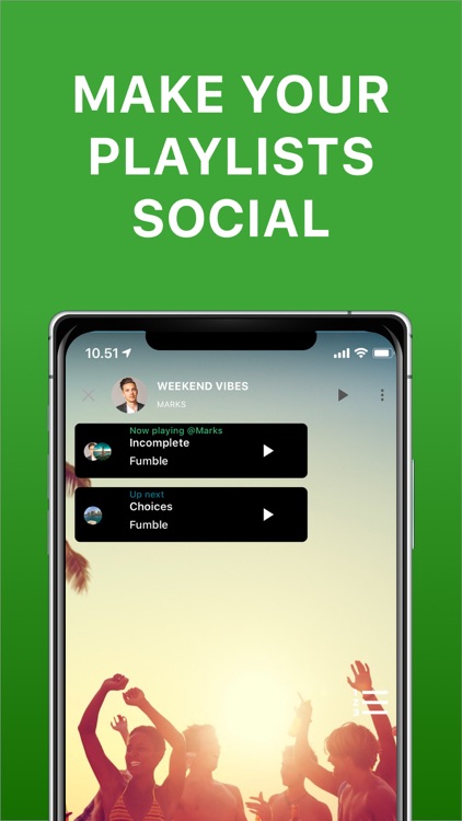 Playmysong Social Playlist App screenshot-0