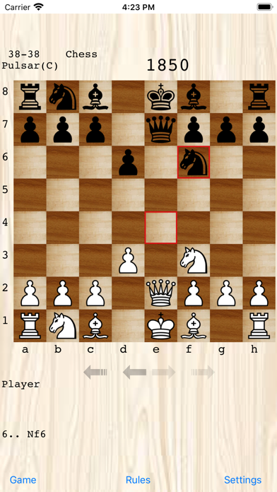 Pulsar Chess Engine screenshot 2