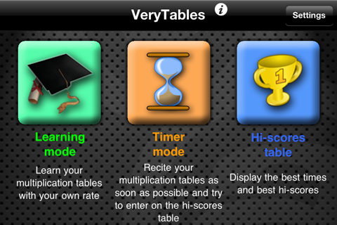 VeryTables - náhled