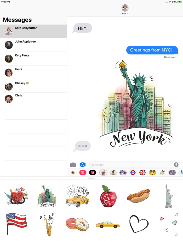 I love New York Sticker