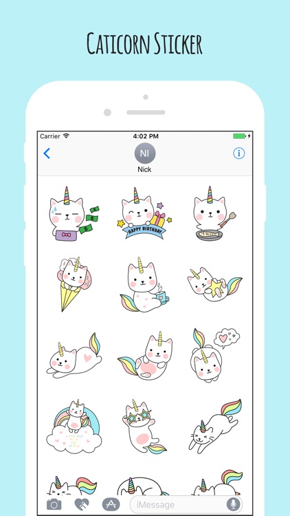 Caticorn Stickers